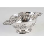 Antique silver brandy bowl, 1714