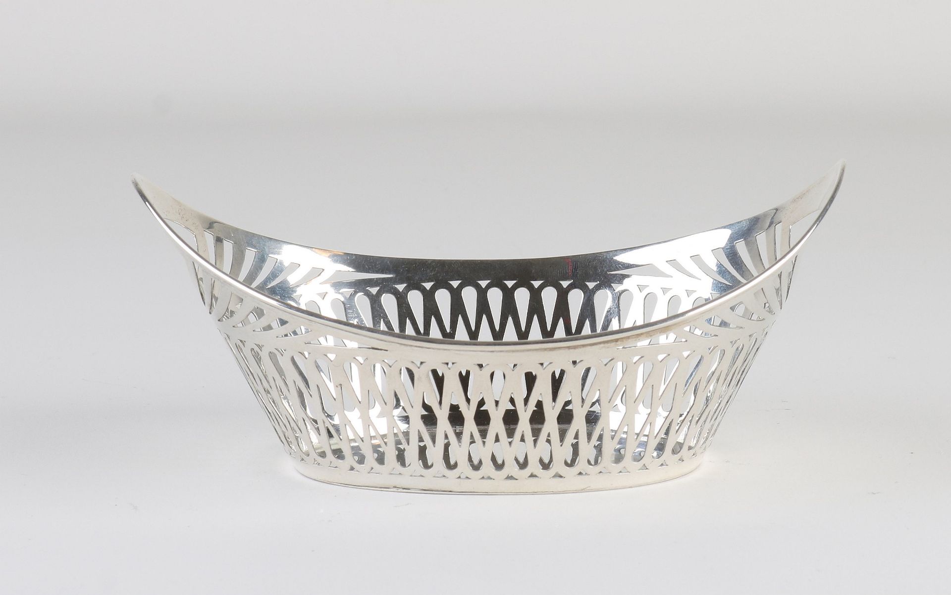 Silver candy basket