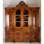 Italian cabinet with intarsia