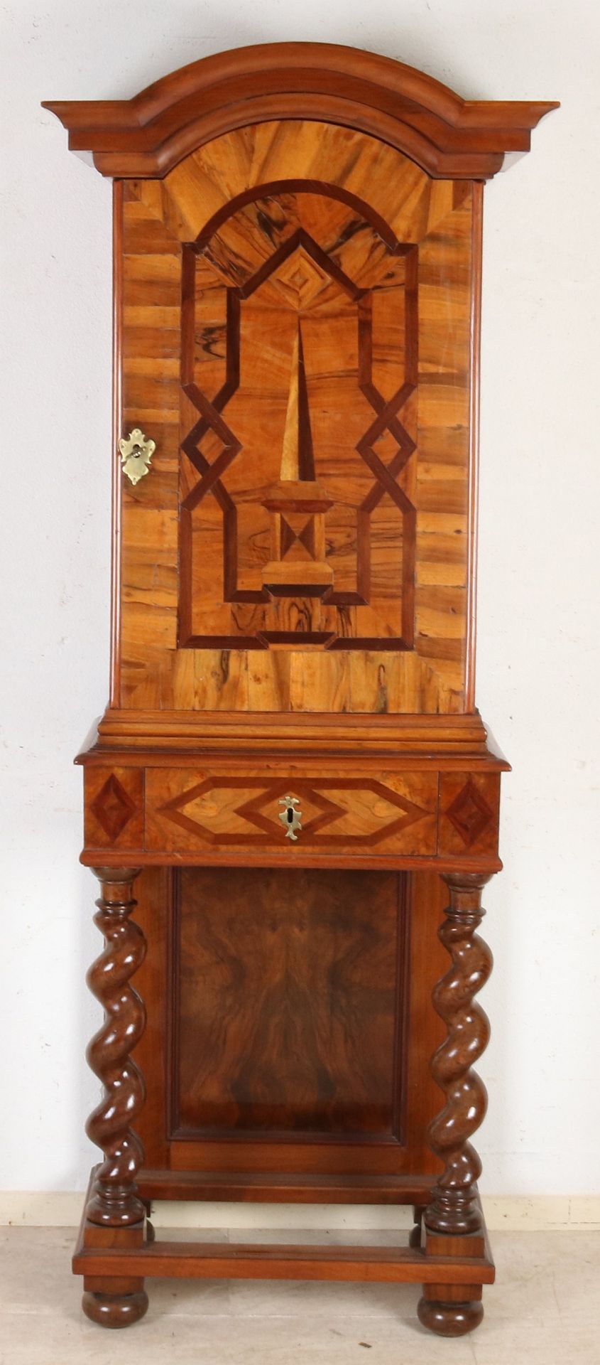 18th century German baroque top cabinet