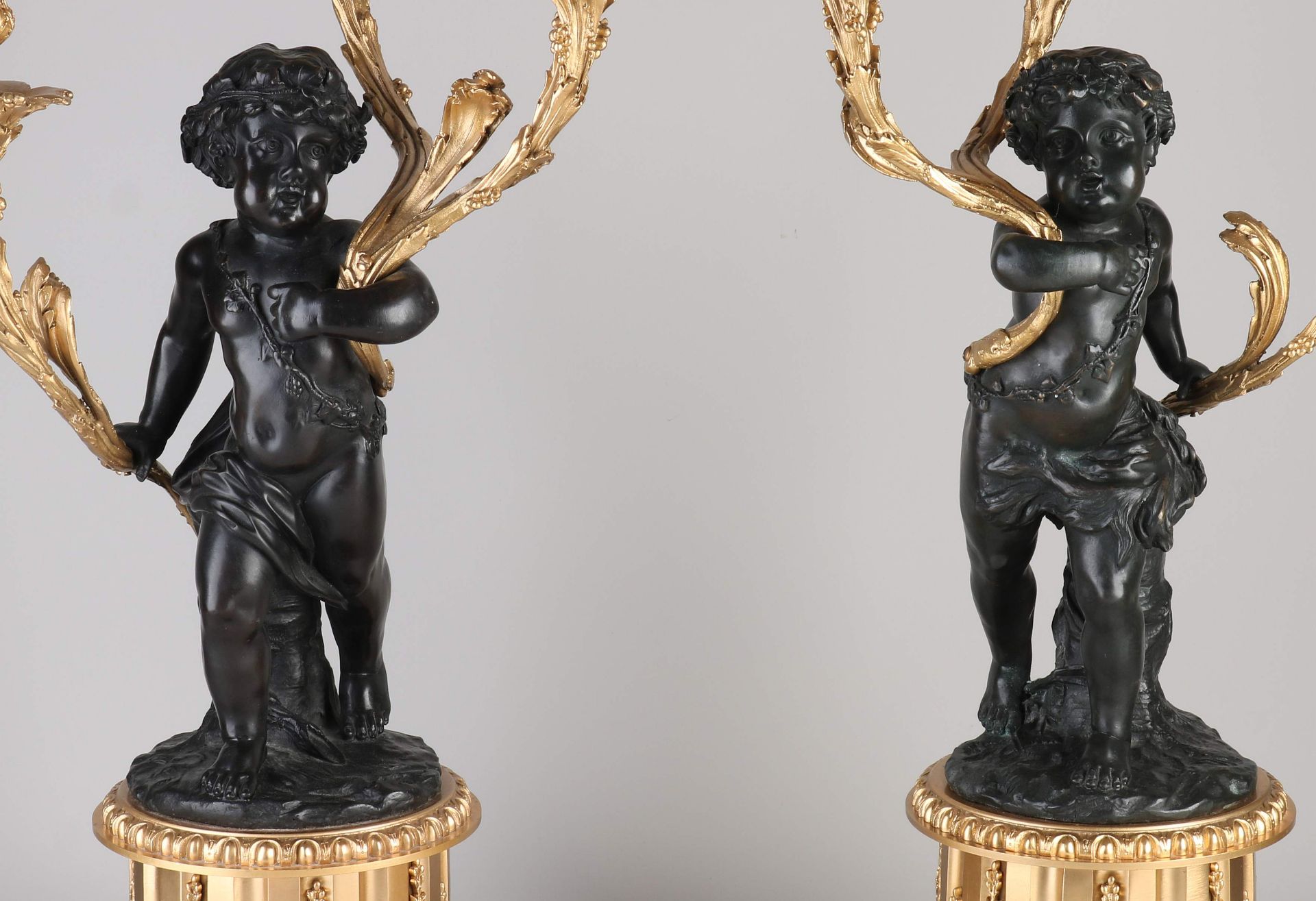 Set candlesticks with putti - Bild 3 aus 3