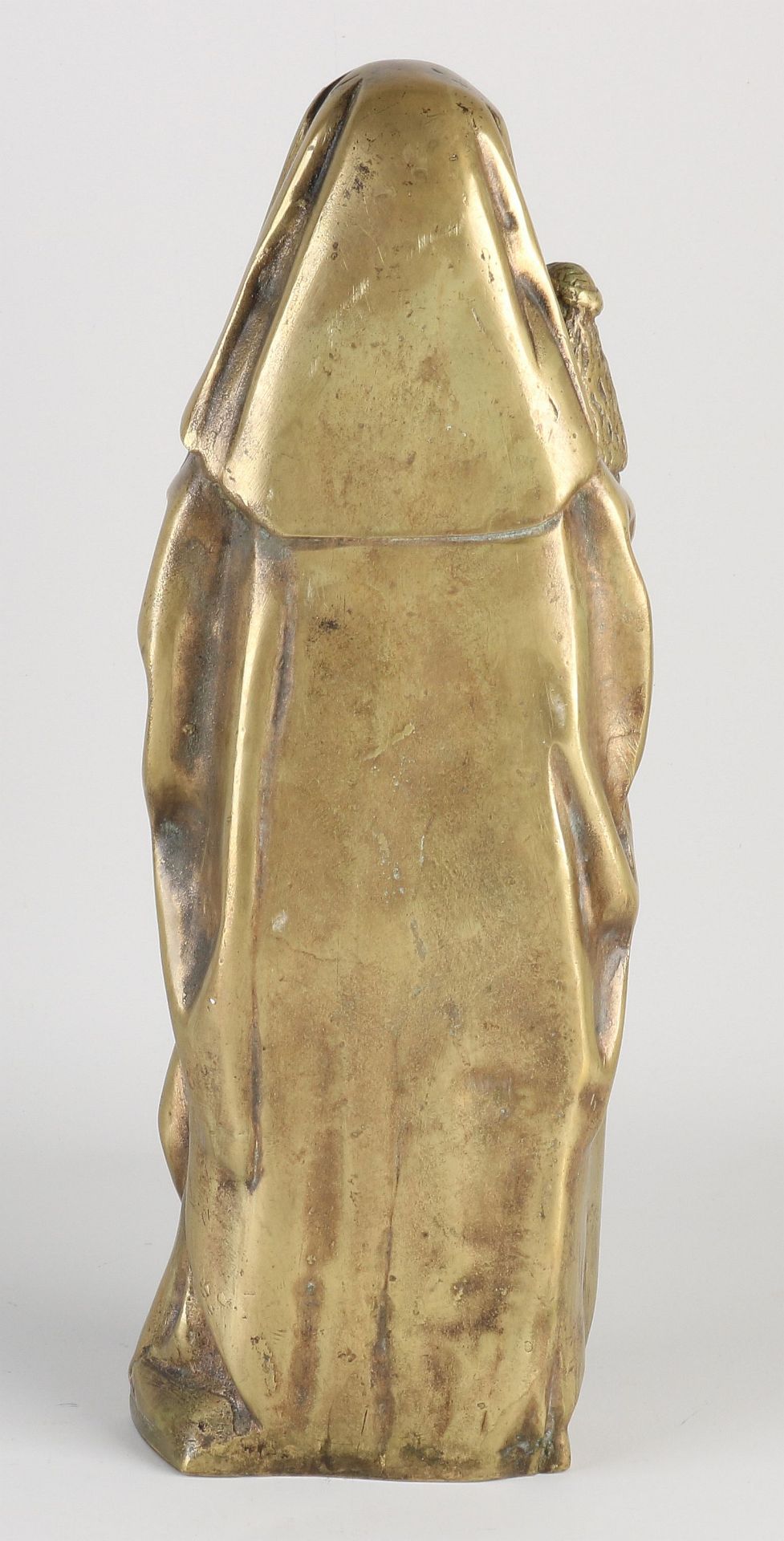 Antique bronze figure, Anna ten Drieën - Image 2 of 2