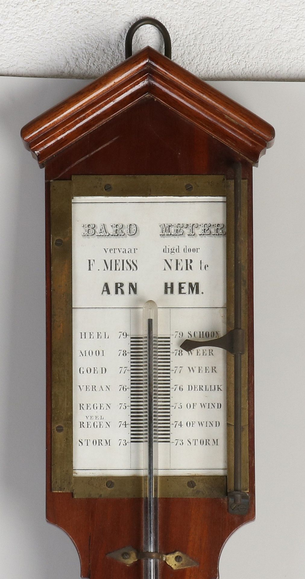 19th century stick barometer - Bild 2 aus 2