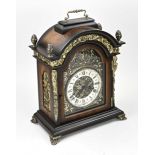 German table clock, H 47 cm.