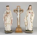 Three antique holy figures