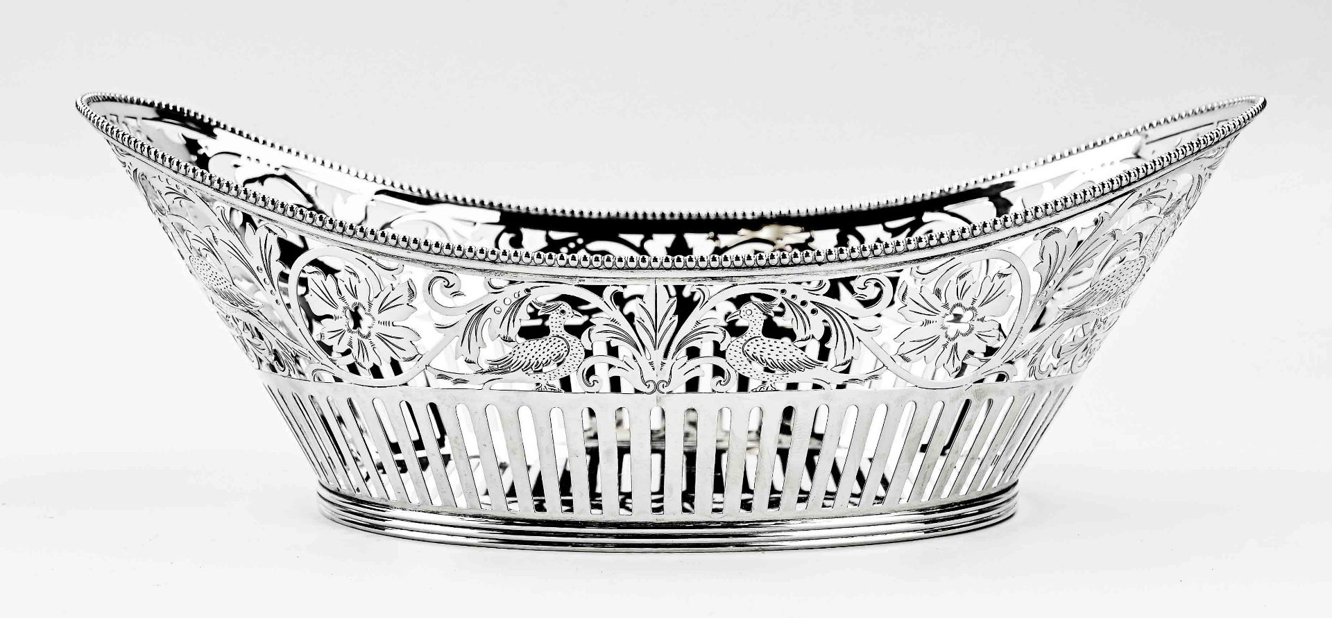 Silver bread basket