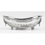 Silver candy basket