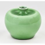 Chinese vase with green glaze, H 8 x Ø 9.5 cm.