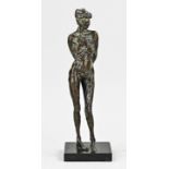 Bronze figure by Anita Franken, Naked lady