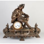 Antique French mantel clock