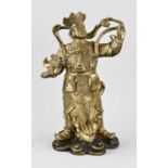 Chinese bronze figure, H 38 cm.