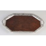 silver tray