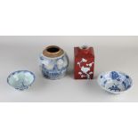 Lot Chinese porcelain (4x)