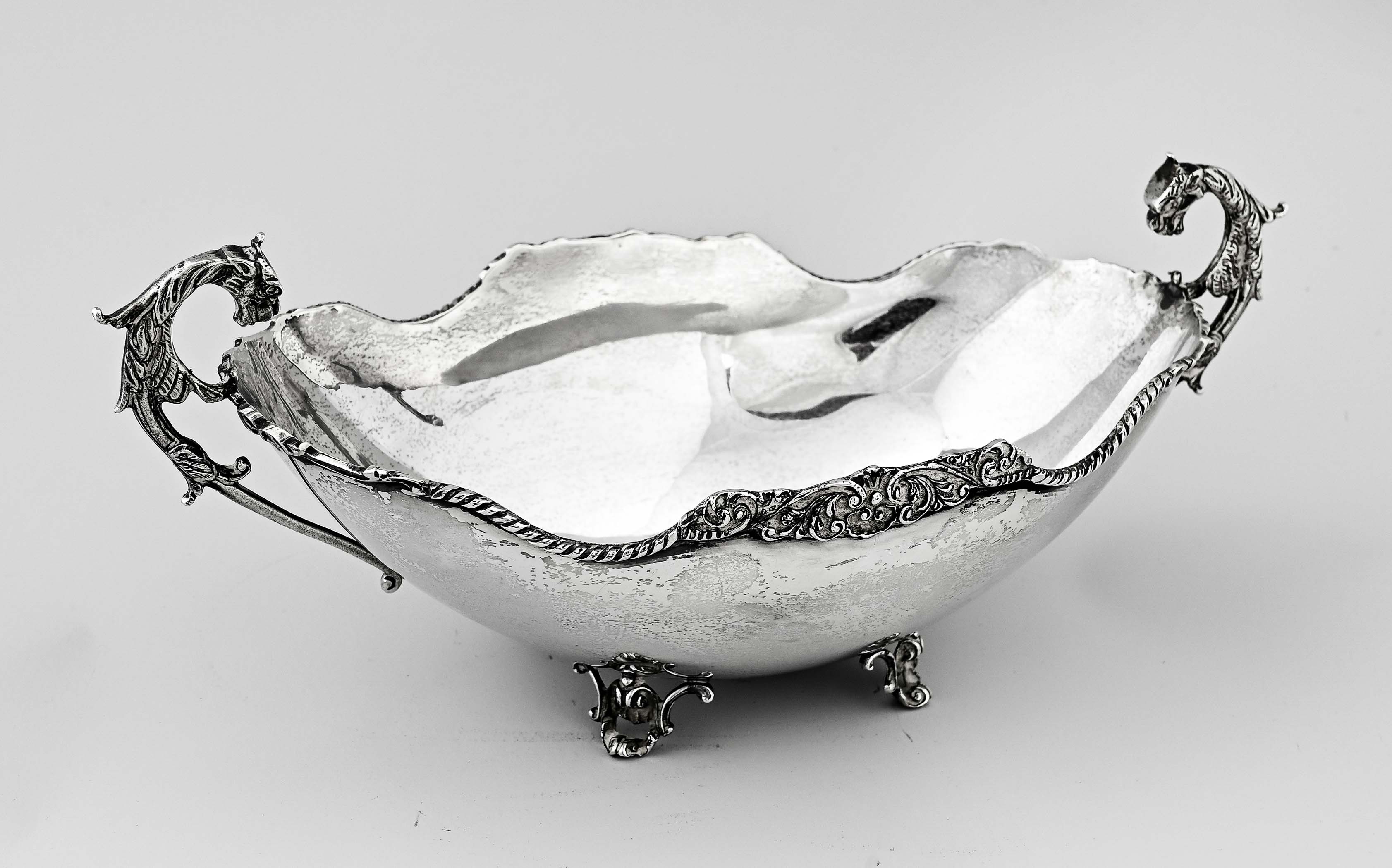 silver bowl - Image 2 of 2