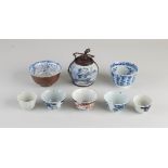 Lot Chinese porcelain (10x)