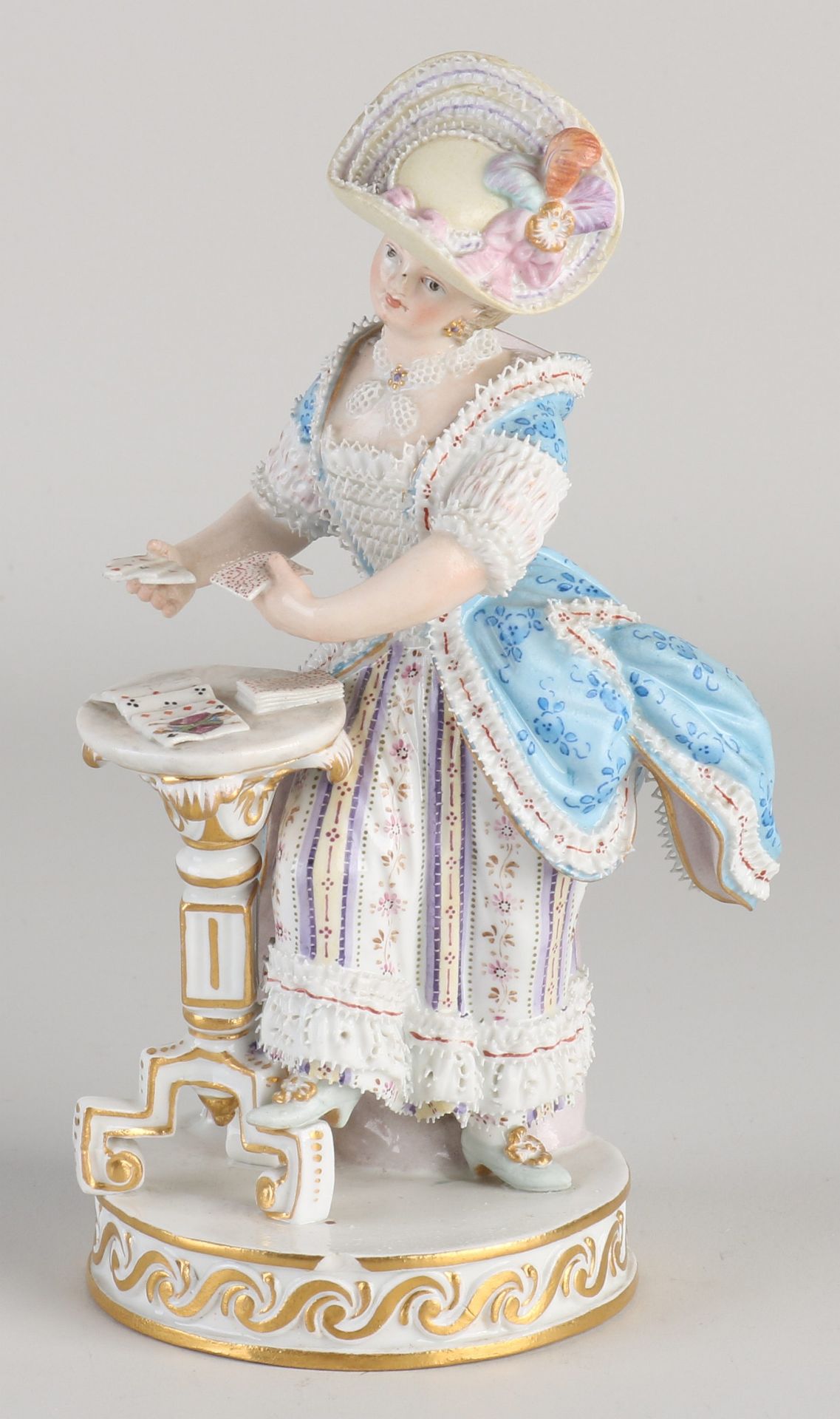 Antique Meissen figure, H 16 cm.