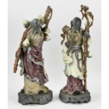 Two large Lladro figures, H 55 - 56 cm.