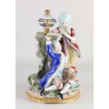 Porcelain figure group