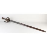 Rare sword, L 116 cm.