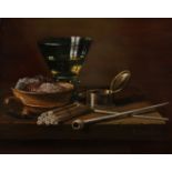 C. Cornelisz, Still Life with Roemer and Tobacco and Pipe