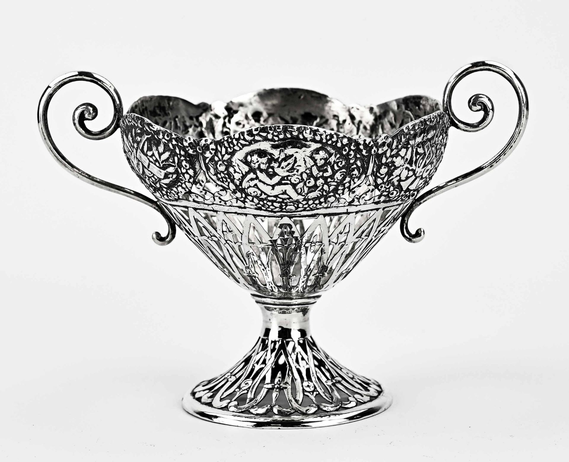 silver bowl