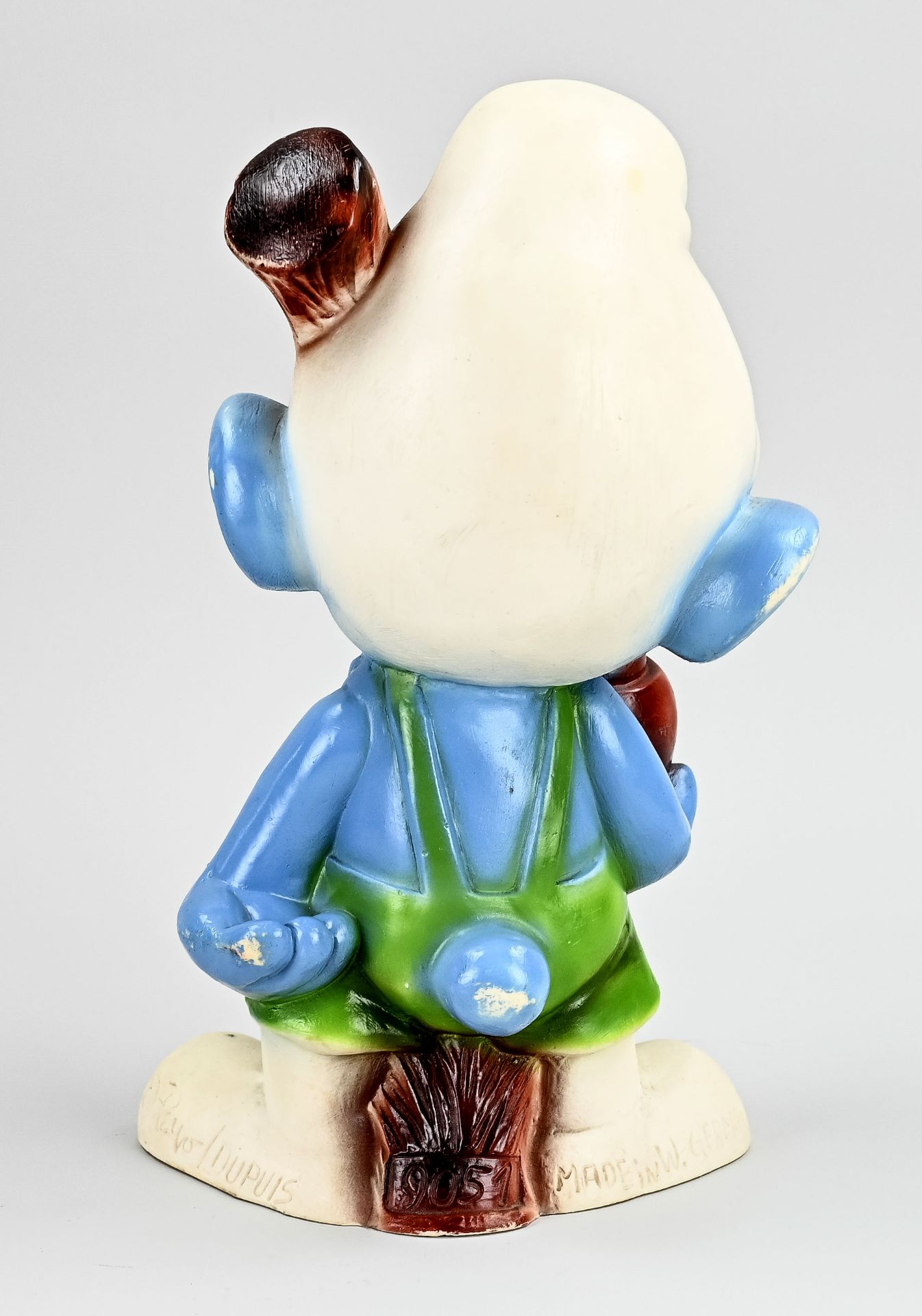 Papa Peyo Dupuis smurf, H 30 cm. - Bild 2 aus 2