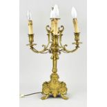 French candlestick, H 62 cm.
