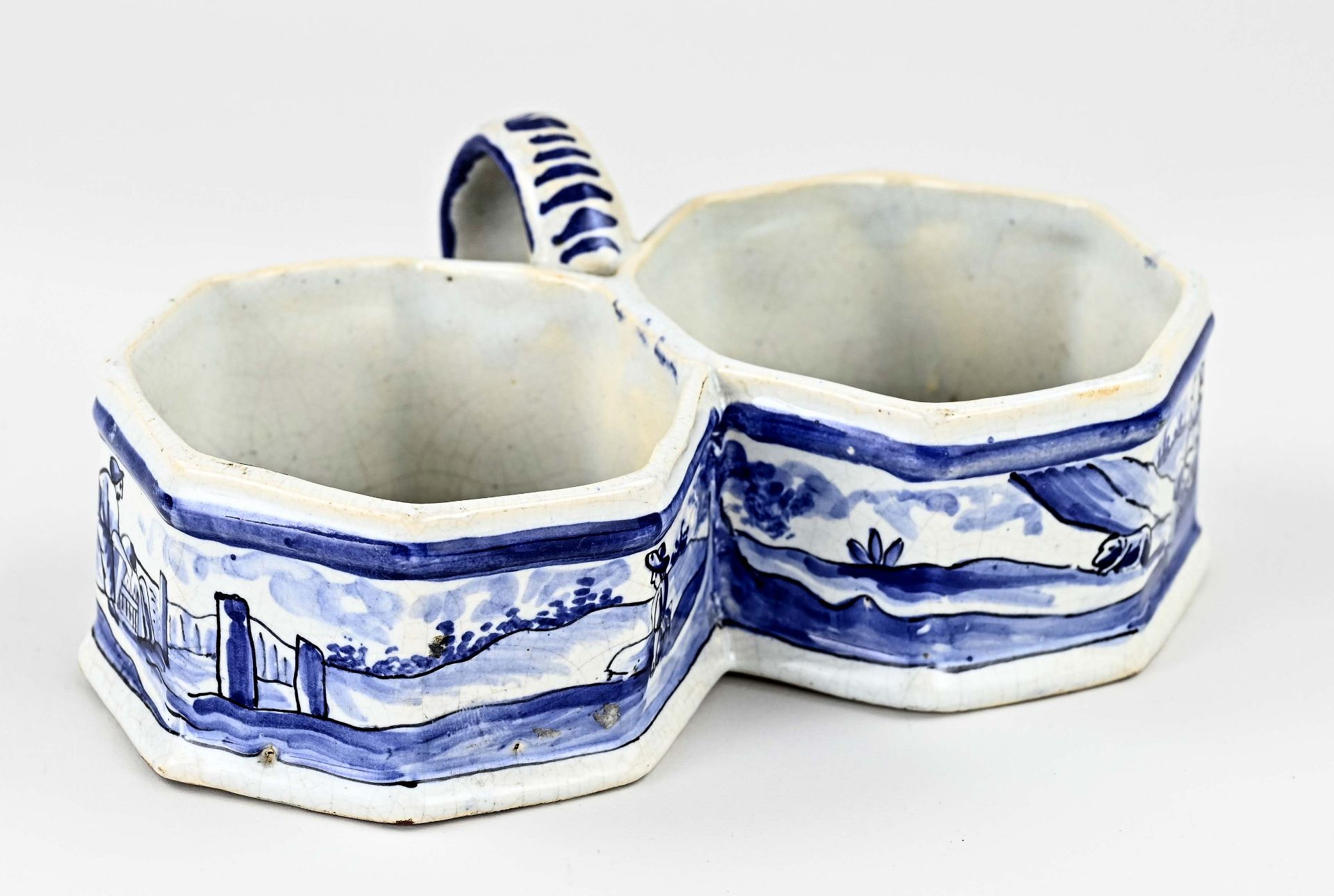 Delft bottle holder