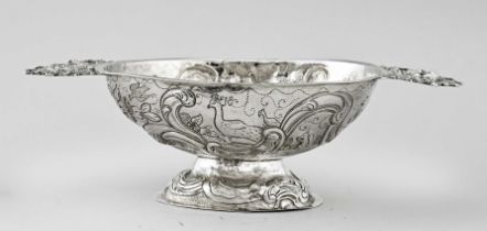 Frisian silver brandy bowl