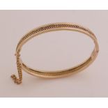 gold slave bracelet