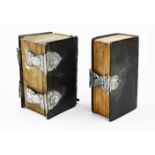 2 Bibles with silver