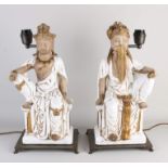 Two Chinese (vase) lamps