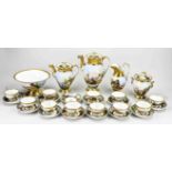 French Empire tea set, 1820