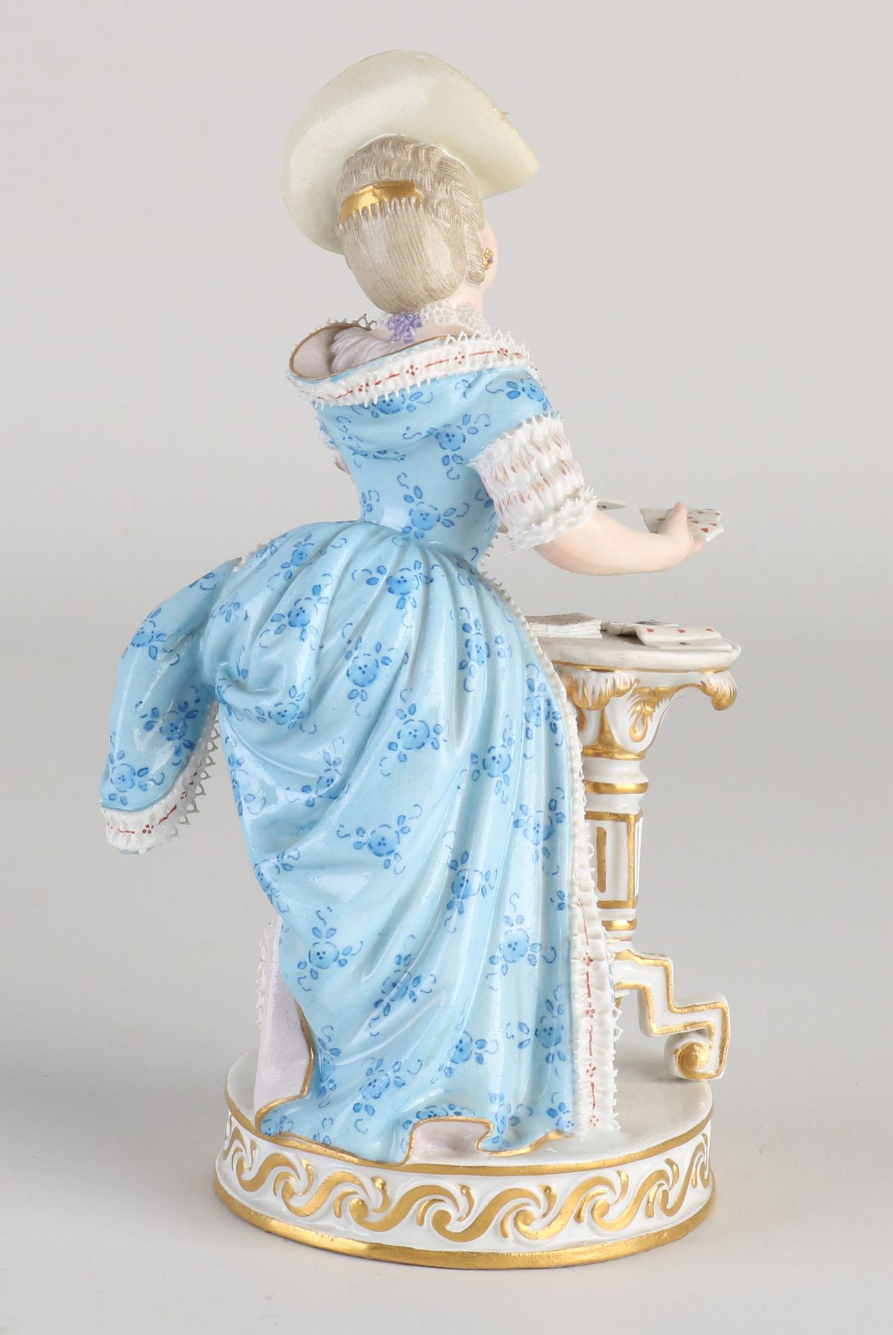 Antique Meissen figure, H 16 cm. - Image 2 of 3