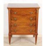 Empire style chest of drawers