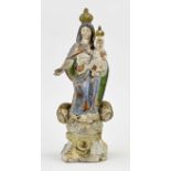 Early 18th century terracotta Madonna