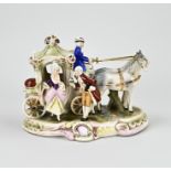 German porcelain figure group