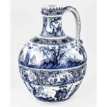 Antique Delft jug, H 36 cm.