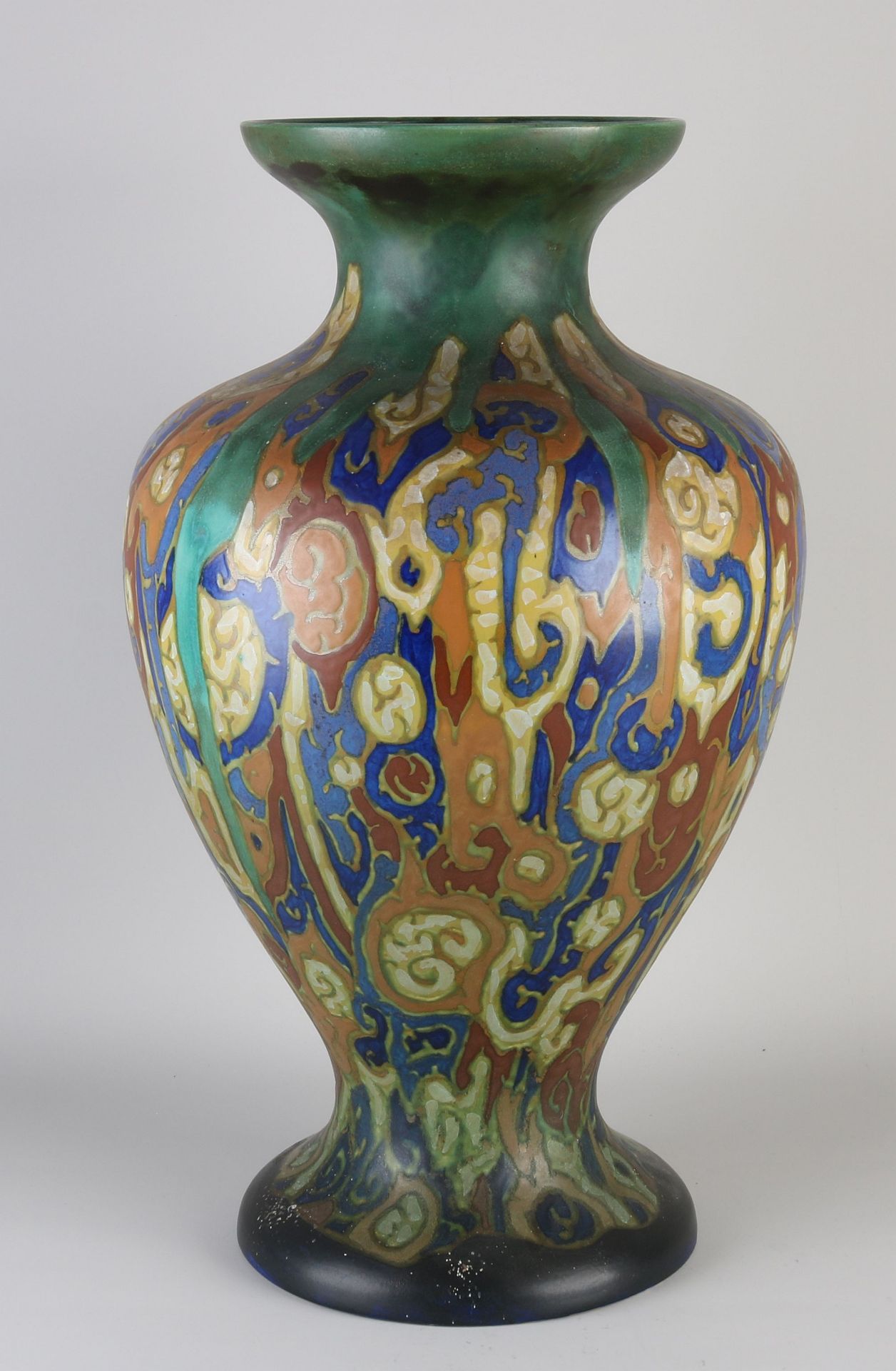 Antique Breetvelt vase, H 54 cm.