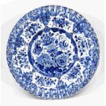 Antique Delft dish Ø 48 cm.