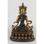 Bronze Buddha, H 32 cm.