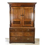 English linen cabinet