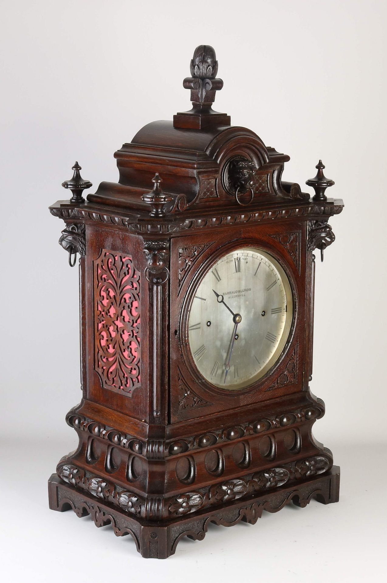 Large English bracket clock