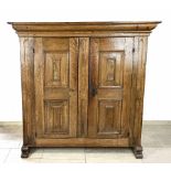 Antique 2-door spun cabinet, 1800