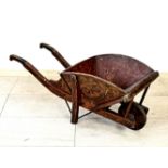 Antique Hindeloopen children's wheelbarrow