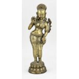 Nepalese Buddhist figure, H 44 cm.