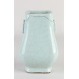 Chinese celadon vase, H 16.7 cm.