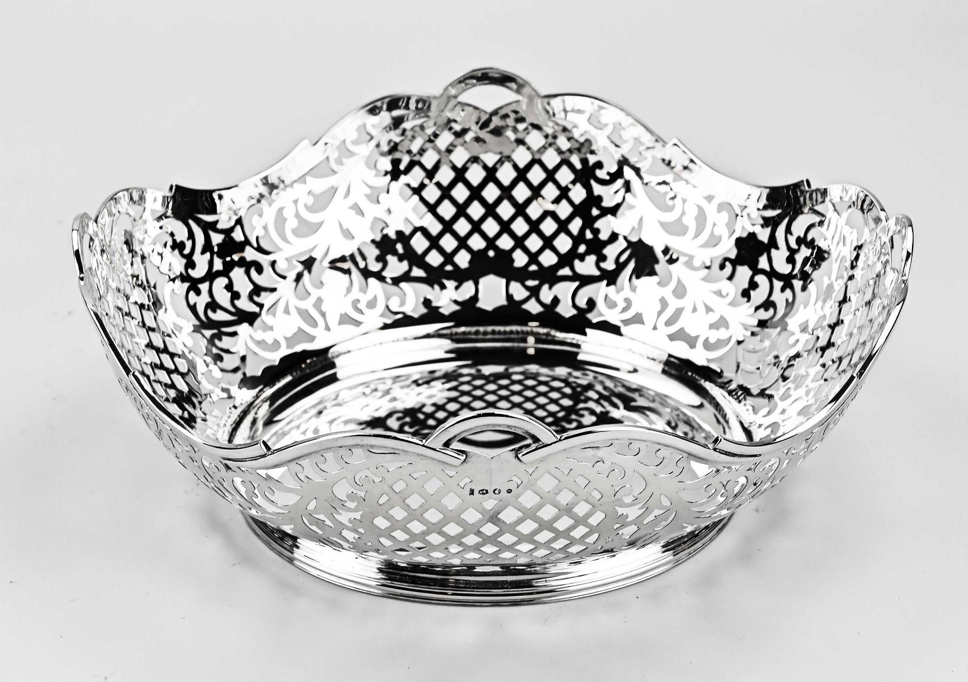 Silver bread basket