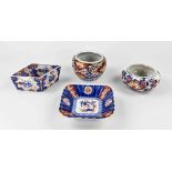 Lot Imari porcelain (4x)