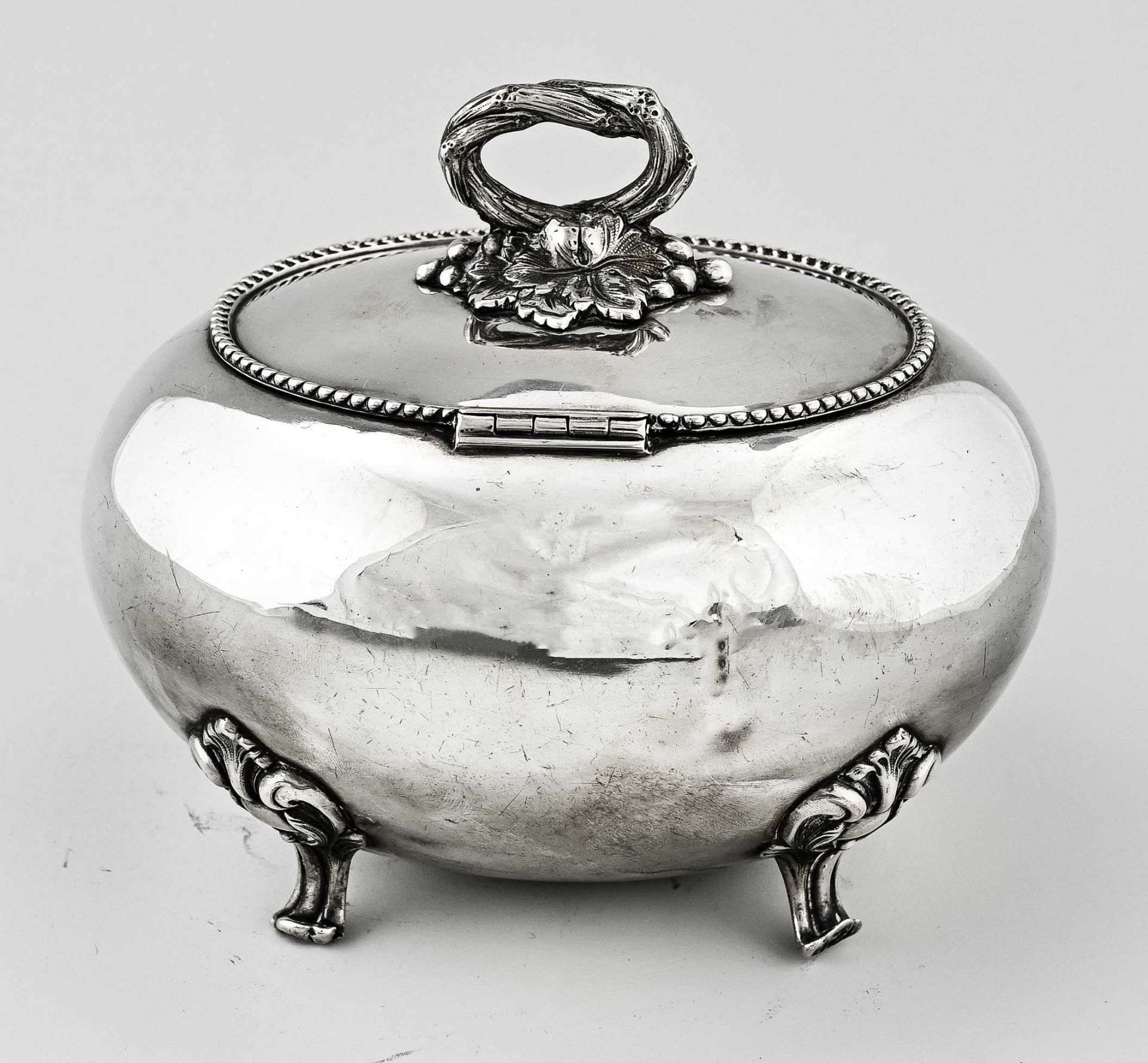 silver tea box - Image 2 of 2